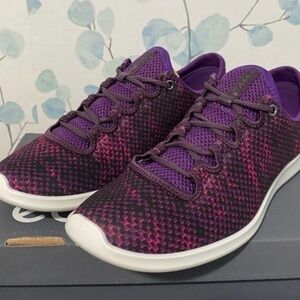🟣 ECCO Sense Sport Lace Up Sneakers Imperial Purple Size US 9 - 9.5 *EU 40